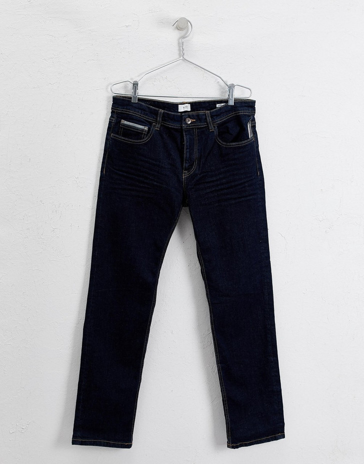 Esprit Straight Fit Jeans In Rinse Wash Blue