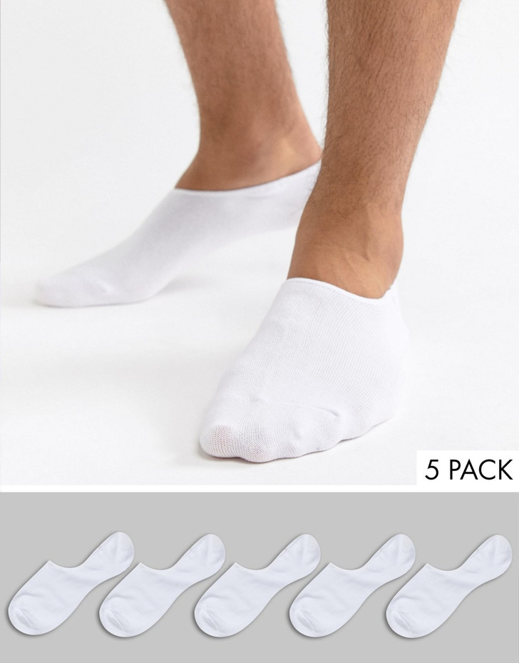 Jack & Jones Invisible Socks 5 Pack