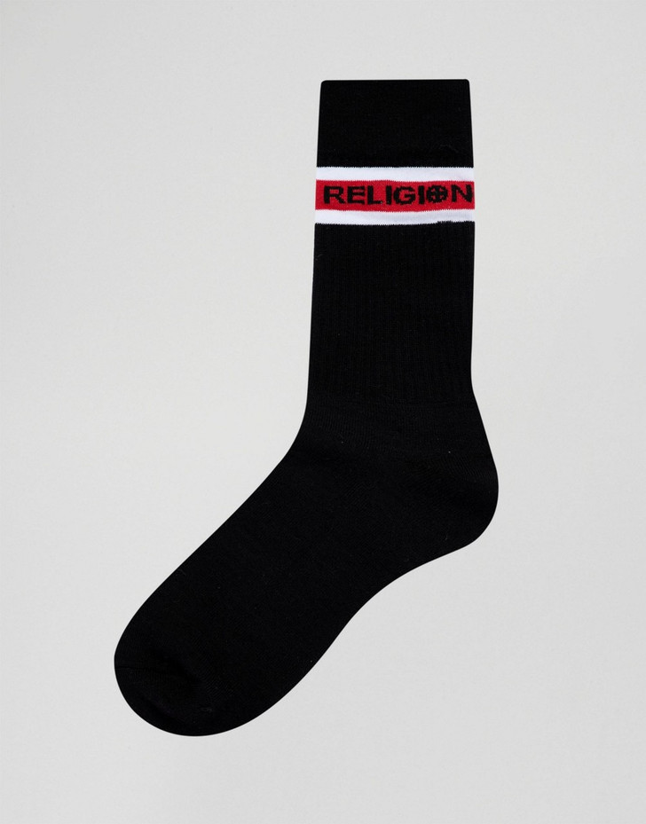 Religion 3 Pack Socks With Sport Stripe