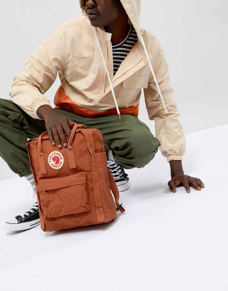 Fjallraven Kanken backpack in brick red 16l