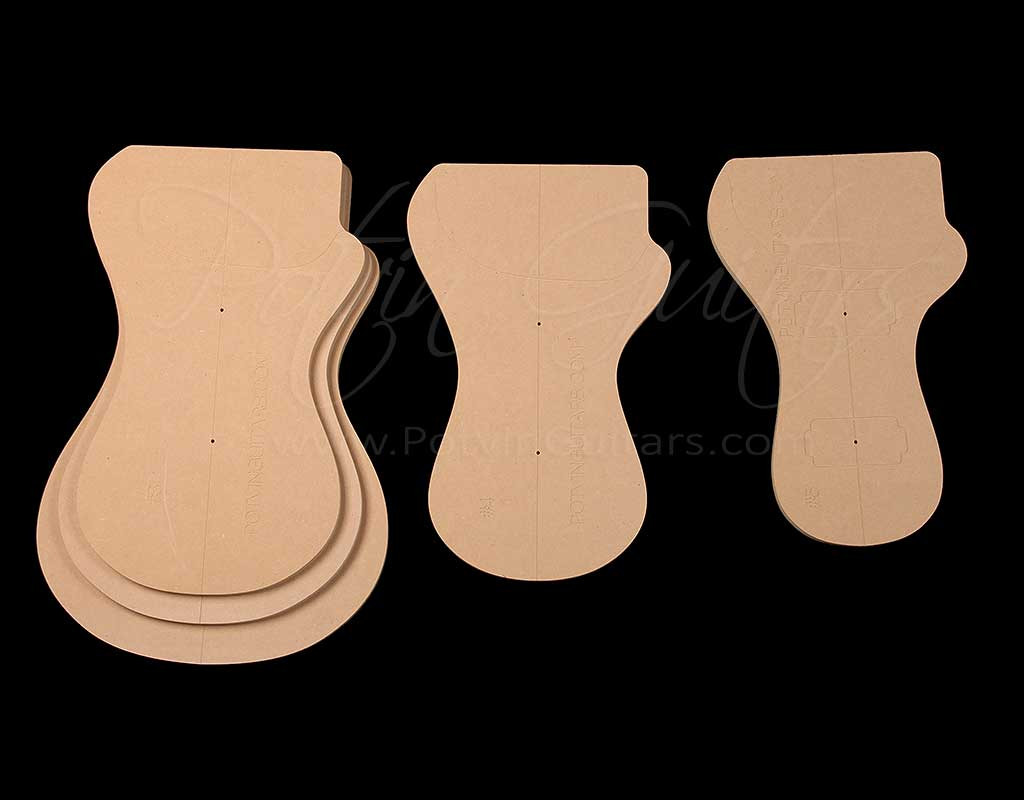 Guitar Building Templates Jigs and Luthier Tools by Potvin Guitars