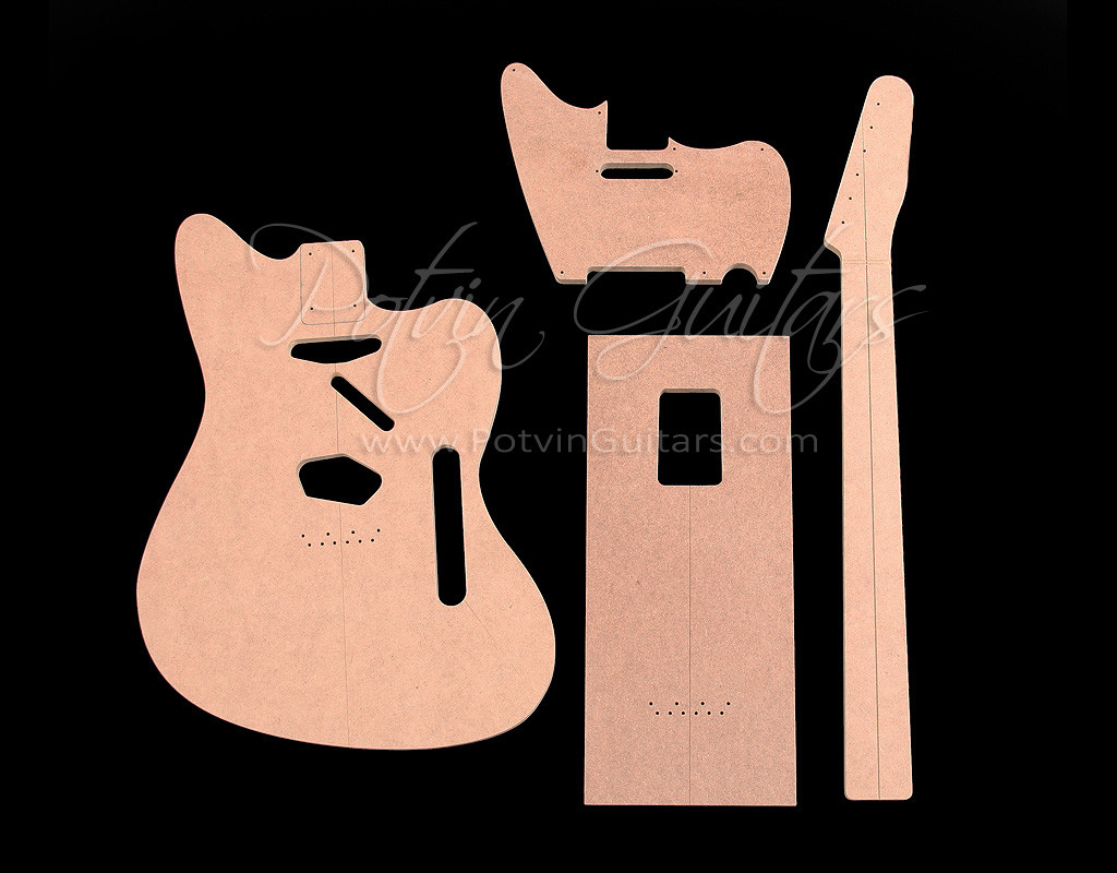 T-Master Template Set - Potvin Guitars