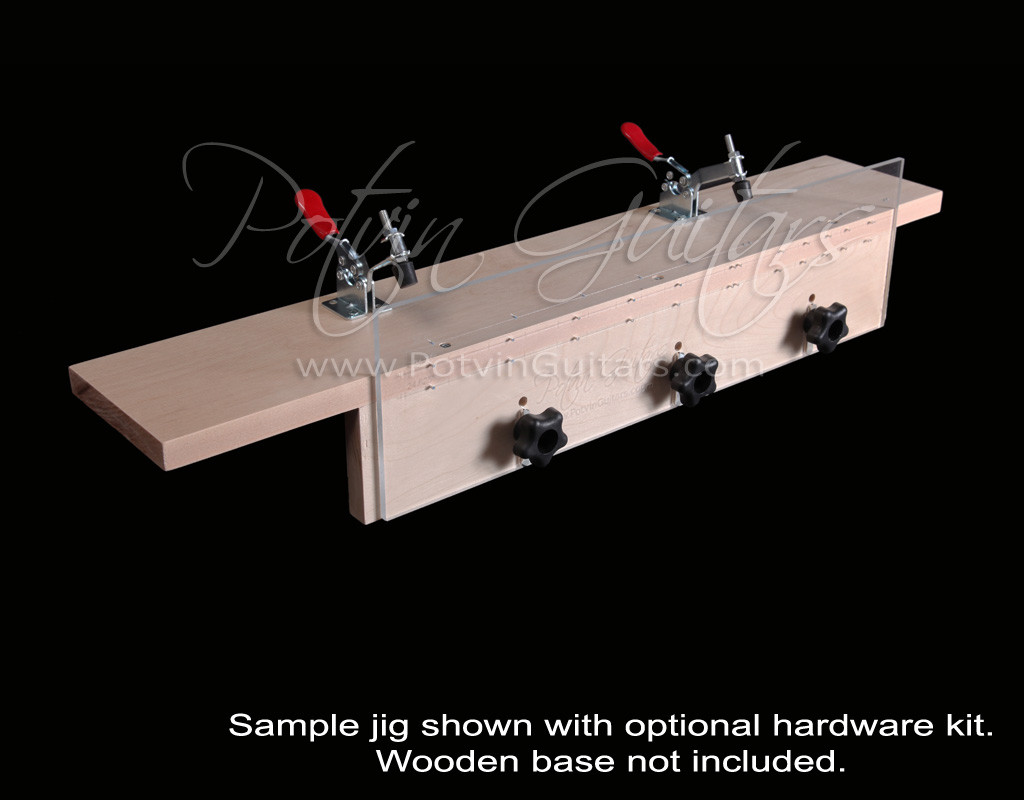Side Dot Drilling Template Jig - Potvin Guitars