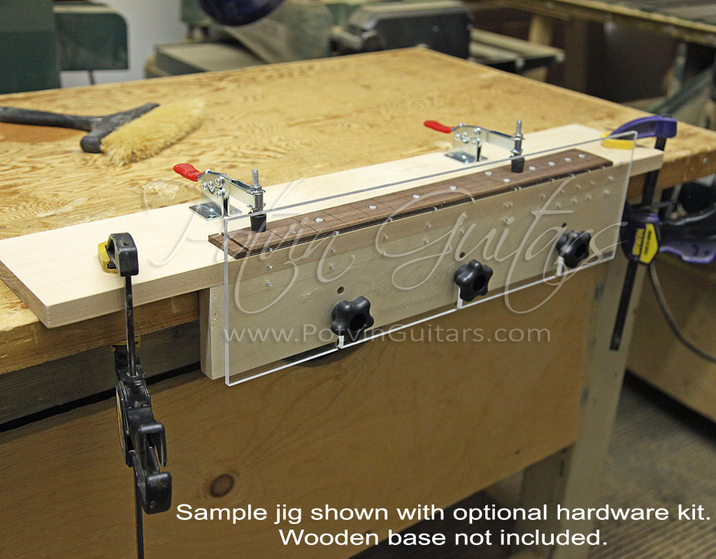 Side Dot Drilling Template Jig - Potvin Guitars
