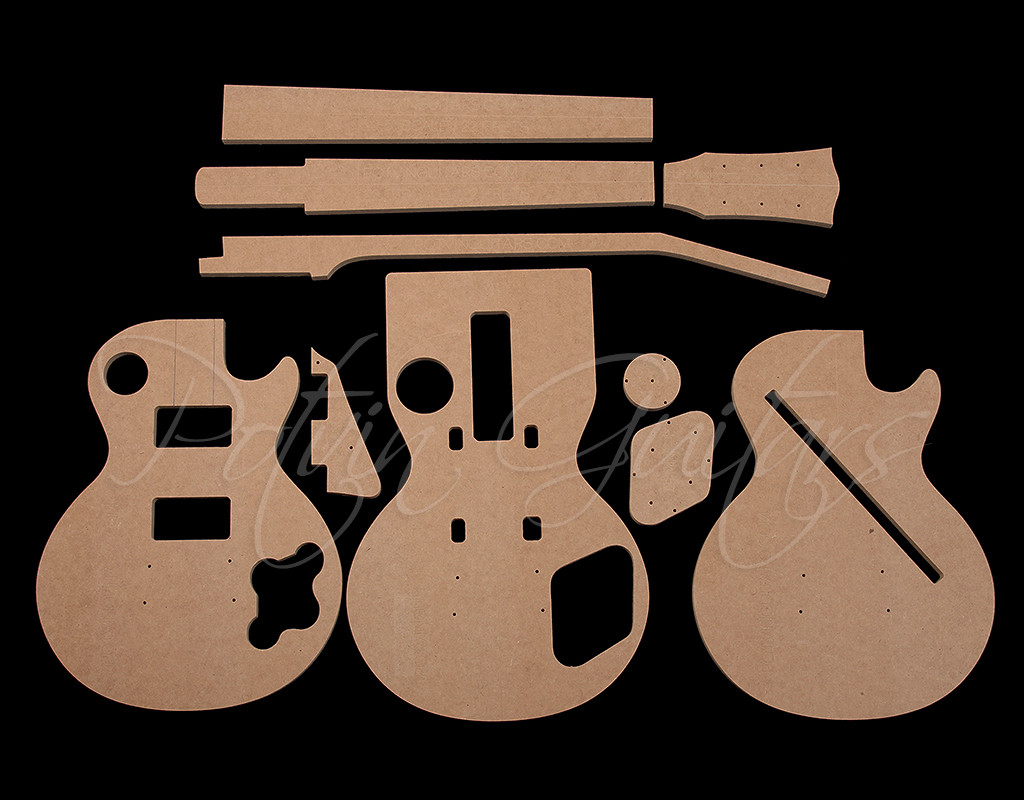 LP Standard Mini Template Set - Potvin Guitars
