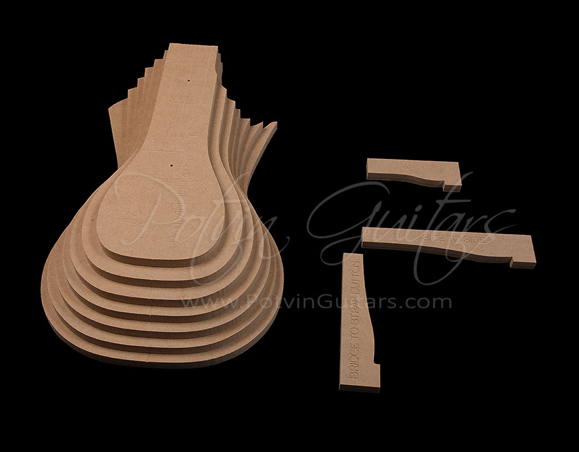 Guitar Templates Jigs and Luthier Tools by Potvin Guitars
