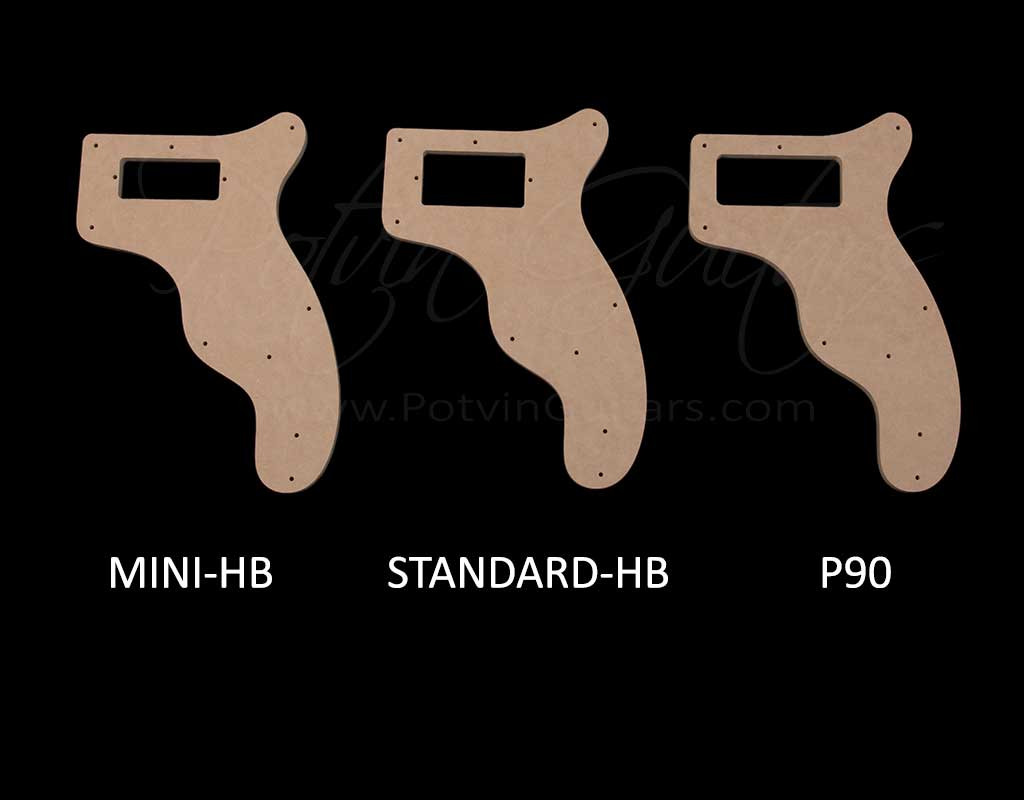 Vandenberg Template Set Potvin Guitars