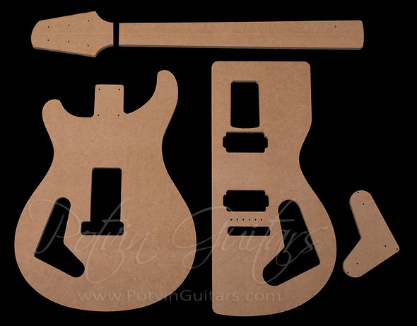 PRS-Style Bolt-on Template Set