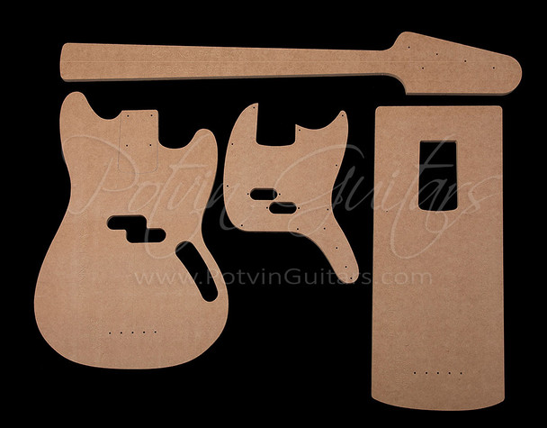 Mustang Bass Template Set