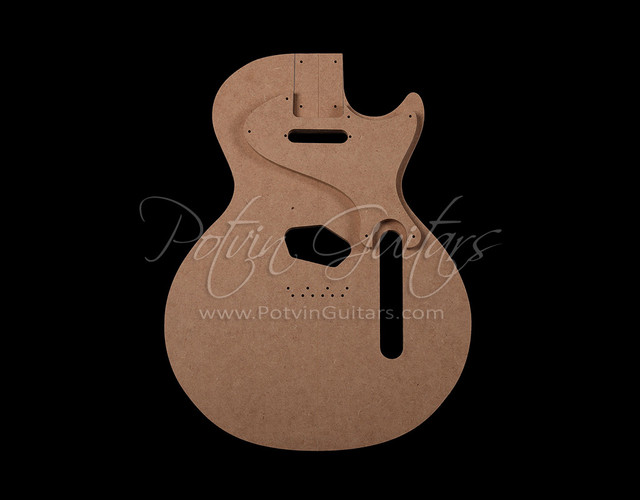 LP Style Mashup Template Potvin Guitars