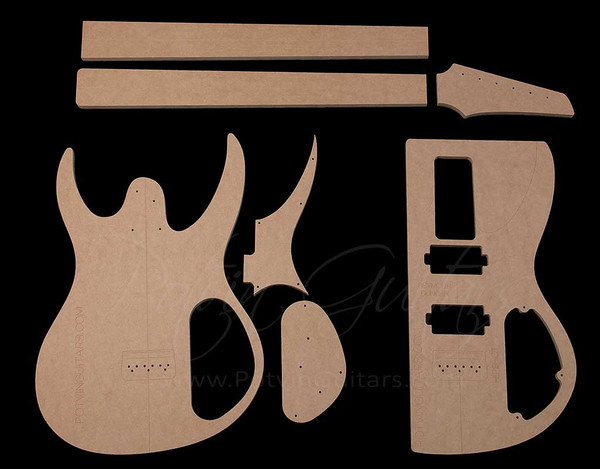 540Pii Guitar Template Set - Potvin Guitars