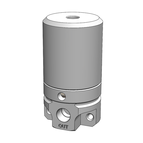 1/4" Pump AODD, Single Shot - PP