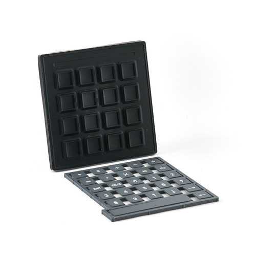 Keypad 16 Key with Legend Black