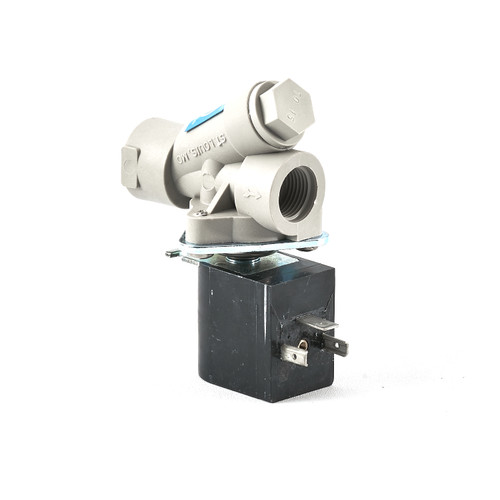 Dema PP443.4 Polypropylene 3/8 In. NPT Mini Normally Closed Solenoid Valve - 24 VDC