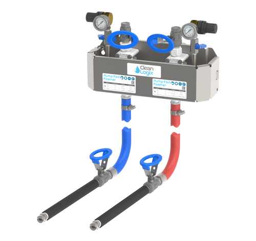 SLX Pump Fed Foam & Foam Multi-Station - Stainless Steel