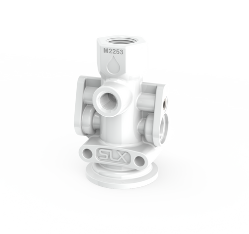 SLX Venturi Replacement Upper Body - Dual Inlets, Polypropylene