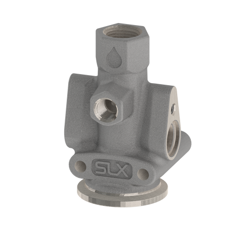 SLX Venturi Replacement Upper Body - Dual Inlets, Stainless Steel