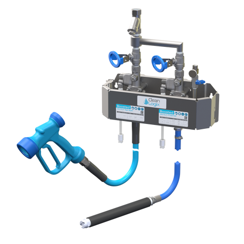 SLX-BP-MS2-VS-VF Boosted Pressure Venturi Sanitize Sprayer and Foamer, Multi-Station Assembly