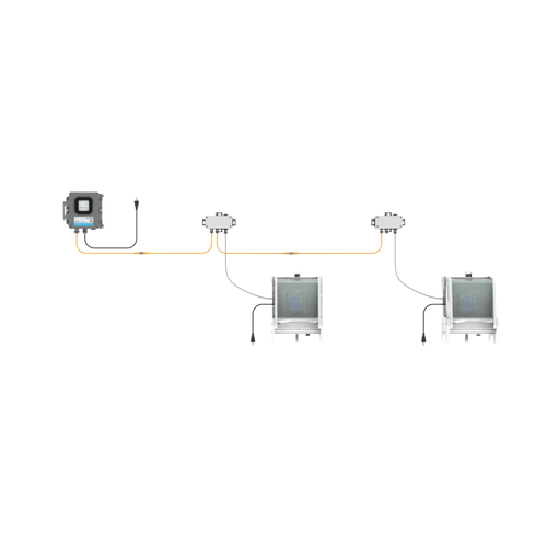 HDX Hatchery Dosing System pump control platform designed for automated chemical dosing in egg incubation sanitation