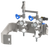SLX Venturi Sanitize & Foam, Multi-Station - Polypropylene