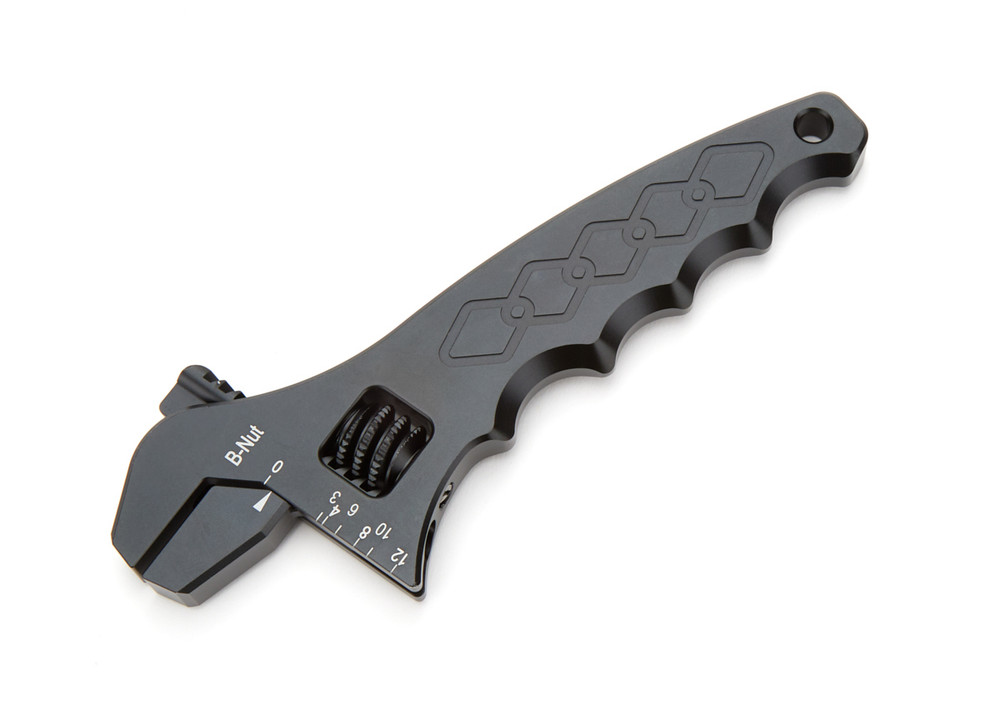 TIP8532 Adjustable Wrench AN Black Aluminum