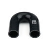 TIP5164 Radiator Hose 180 Degree 1.5 in ID Silicone Black Sprint Car Each