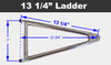 Jacobs Ladder 13-1/4 Titanium With Hardware TIP2431 SprintCar Ti22 Performance