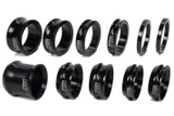 600 Wheel Spacer Kit 11 Piece Black TIP3925 Sprint Car Ti22 Performance 600 Wheel Spacer Kit 11 Piece Black TIP3925 Sprint Car Ti22 Performance