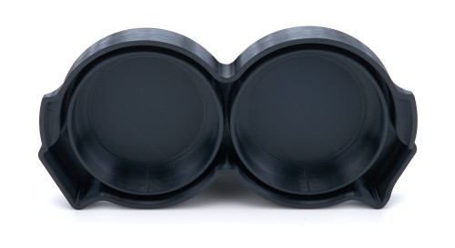 TIP5273 Injection Wash Plug, 2.900 in Stack Diameter, Plastic, Black, Engler, Set of 4