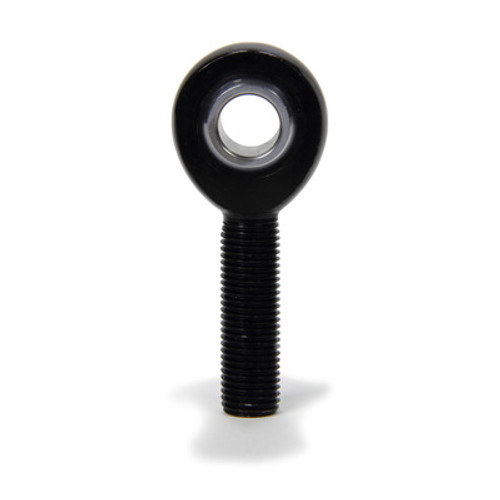 Rod End, Spherical, 7/16 in Bore, 7/16-20 in Left Hand Male Thread, Aluminum, Black Anodized, Each