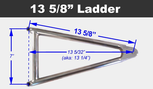 Jacobs Ladder 13-5/8 Blk Chromoly w Ti Hardware TIP2433 SprintCar Ti22 Performance Jacobs Ladder 13-5/8 Blk Chromoly w Ti Hardware TIP2433 SprintCar Ti22 Performance