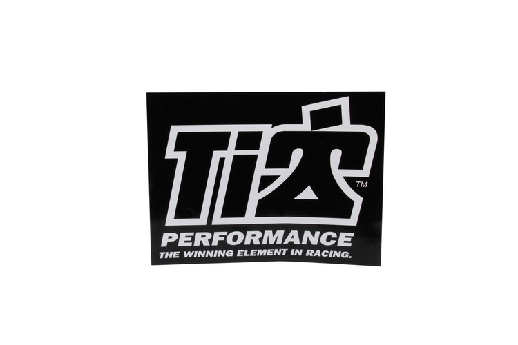 Ti22 Decal 6x8 Black TIP0051 Sprint Car Ti22 Performance