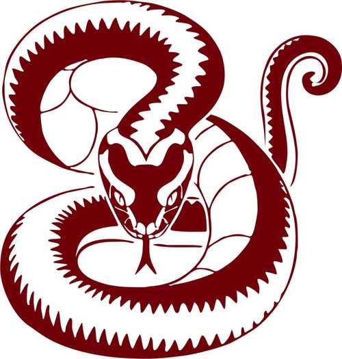 Snake Serpent Reptile Animal Design Truck Window Laptop Vinyl Decal Sticker
