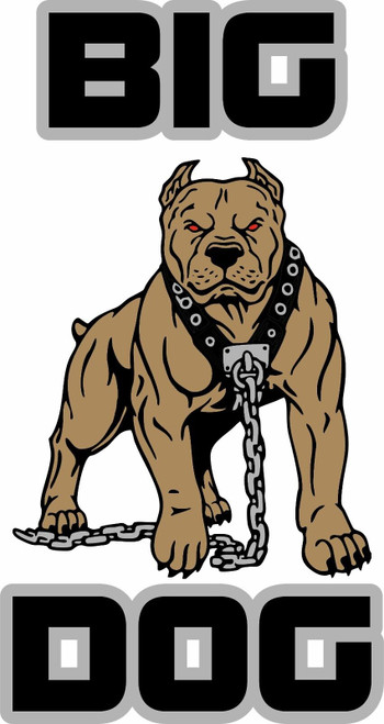 Pit Bull Big Dog Chain Pet Attack Car Hood Truck Window Vinyl Decal Sticker Pit Bull Big Dog Chain Pet Attack Car Hood Truck Window Vinyl Decal Sticker