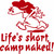 Camping Camp Naked Girl Woman Tent Car Truck Window Laptop Vinyl Decal Sticker