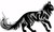 Cat Tribal Animal Pet Truck Car Tattoo Window Laptop Vinyl Decal Sticker
