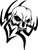 Tribal Skull Design Car Truck Window Laptop Vinyl Decal Sticker Tribal Skull Design Car Truck Window Laptop Vinyl Decal Sticker