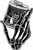 Skeleton Skull Hand Money Roll Window Vinyl Decal Sticker
