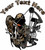 Hunting Deer Bow Reaper Arrow Camo Text Car Truck Window Vinyl Decal Sticker