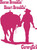 Cowgirl Horse Rose Western Rodeo Car Truck Window Laptop Vinyl Decal Sticker