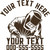 Welding Welder Business Custom Text Car Window Vinyl Decal Sticker