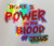 Power Blood Jesus Christ Lord GOD Holographic Truck Car  Vinyl Decal Sticker