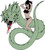 Girl Dragon Mythical Creature Beast Car Truck Window Laptop Vinyl Decal Sticker