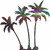 Palm Tree Beach Ocean Car Truck Window Black Holographic Vinyl Decal Sticker Palm Tree Beach Ocean Car Truck Window Black Holographic Vinyl Decal Sticker