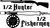 Half Hunter Fisherman Fishing Hunting Gun Truck Window Vinyl Decal Sticker Black