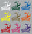 Tagout Deer Bow Gun Hunting Skull Car truck Window Vinyl Decal Sticker Multi-Color