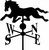 Weathervane Horse Farm Equestrian Car Truck Window Laptop Vinyl Decal Sticker Black Weathervane Horse Farm Equestrian Car Truck Window Laptop Vinyl Decal Sticker Black
