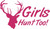 Girl Hunting Deer Hunter Car Truck Window Laptop Vinyl Decal Sticker Red