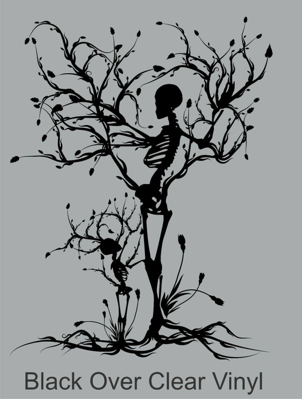 Skeleton Family Tree Child Car Truck Window Vinyl Decal Sticker