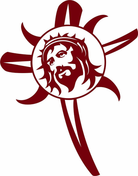 Jesus Christ Christian Crown Lord GOD Cross Truck Car Window Vinyl Decal Sticker Jesus Christ Christian Crown Lord GOD Cross Truck Car Window Vinyl Decal Sticker